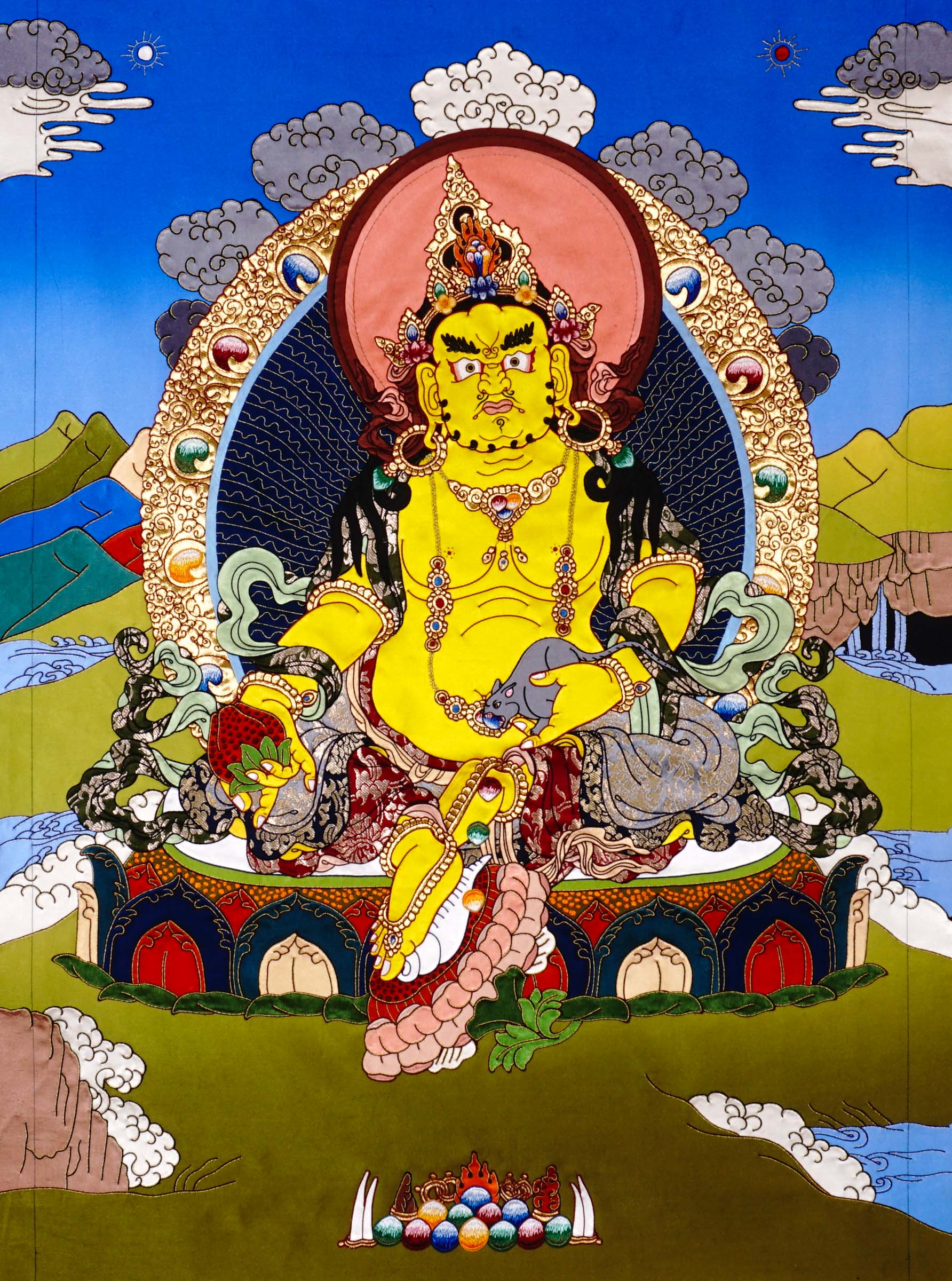 Wrathful Deity Thangka